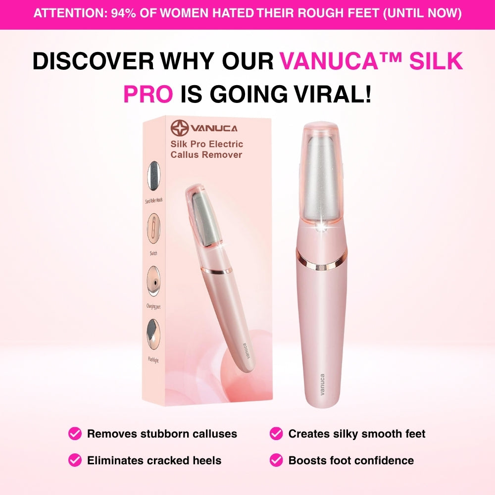 Vanuca™ Silk Pro Electric Callus Remover