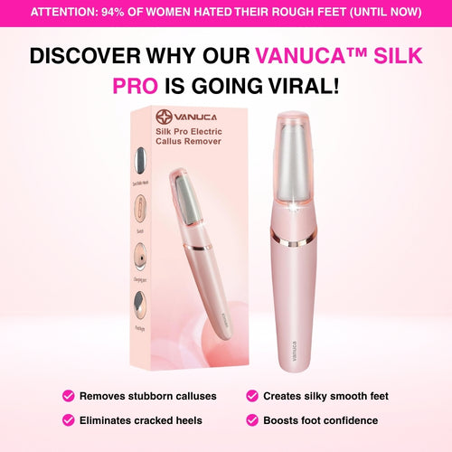 Vanuca™ Silk Pro Electric Callus Remover