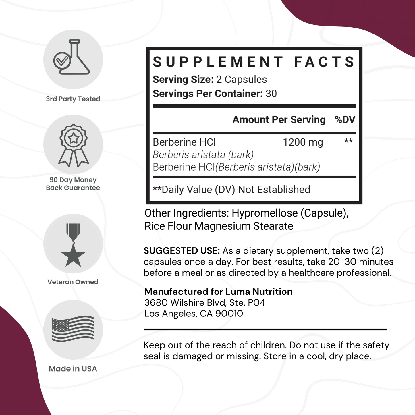 Berberine Blood Sugar Control