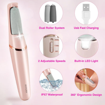 Vanuca™ Silk Pro Electric Callus Remover