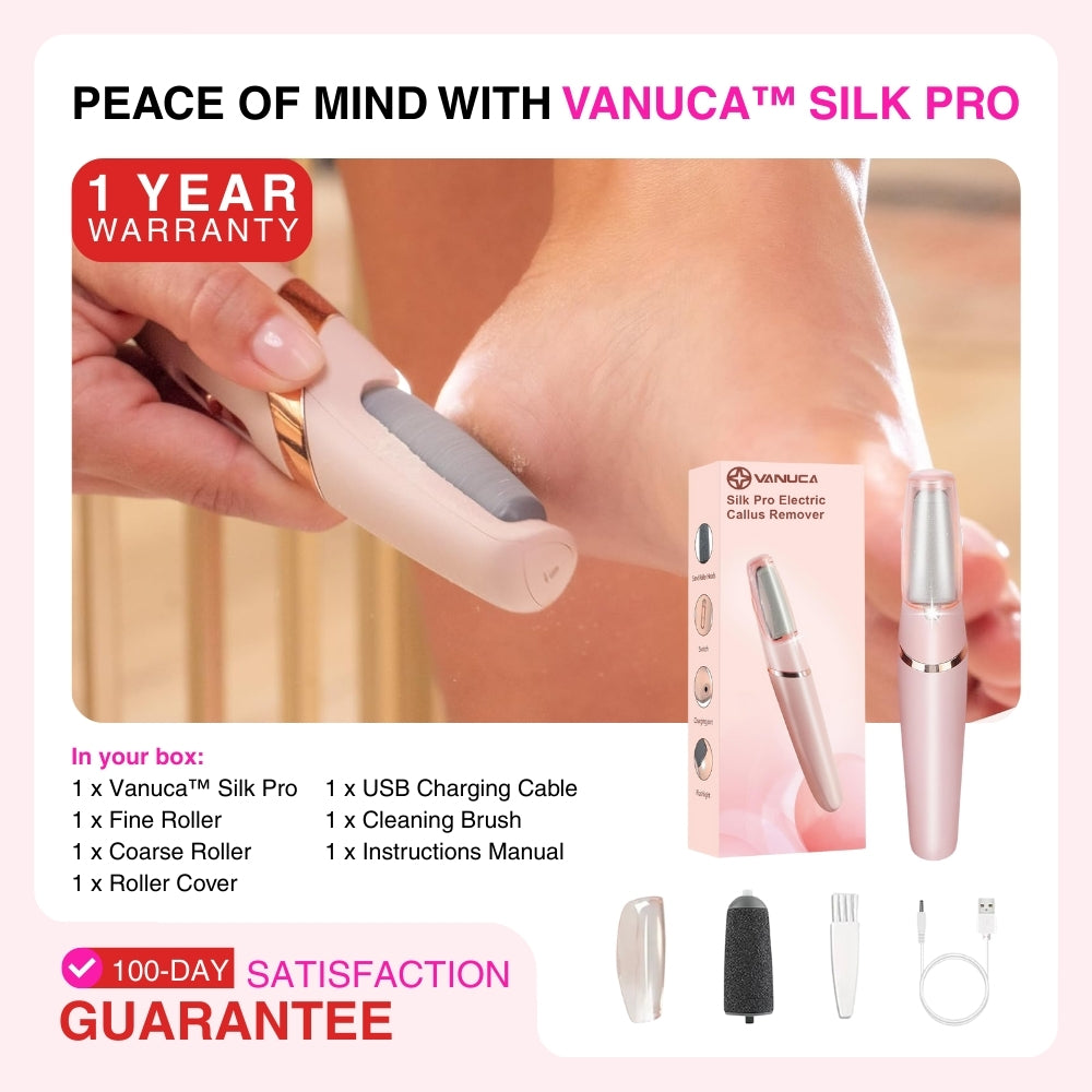 Vanuca™ Silk Pro Electric Callus Remover