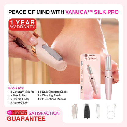 Vanuca™ Silk Pro Electric Callus Remover